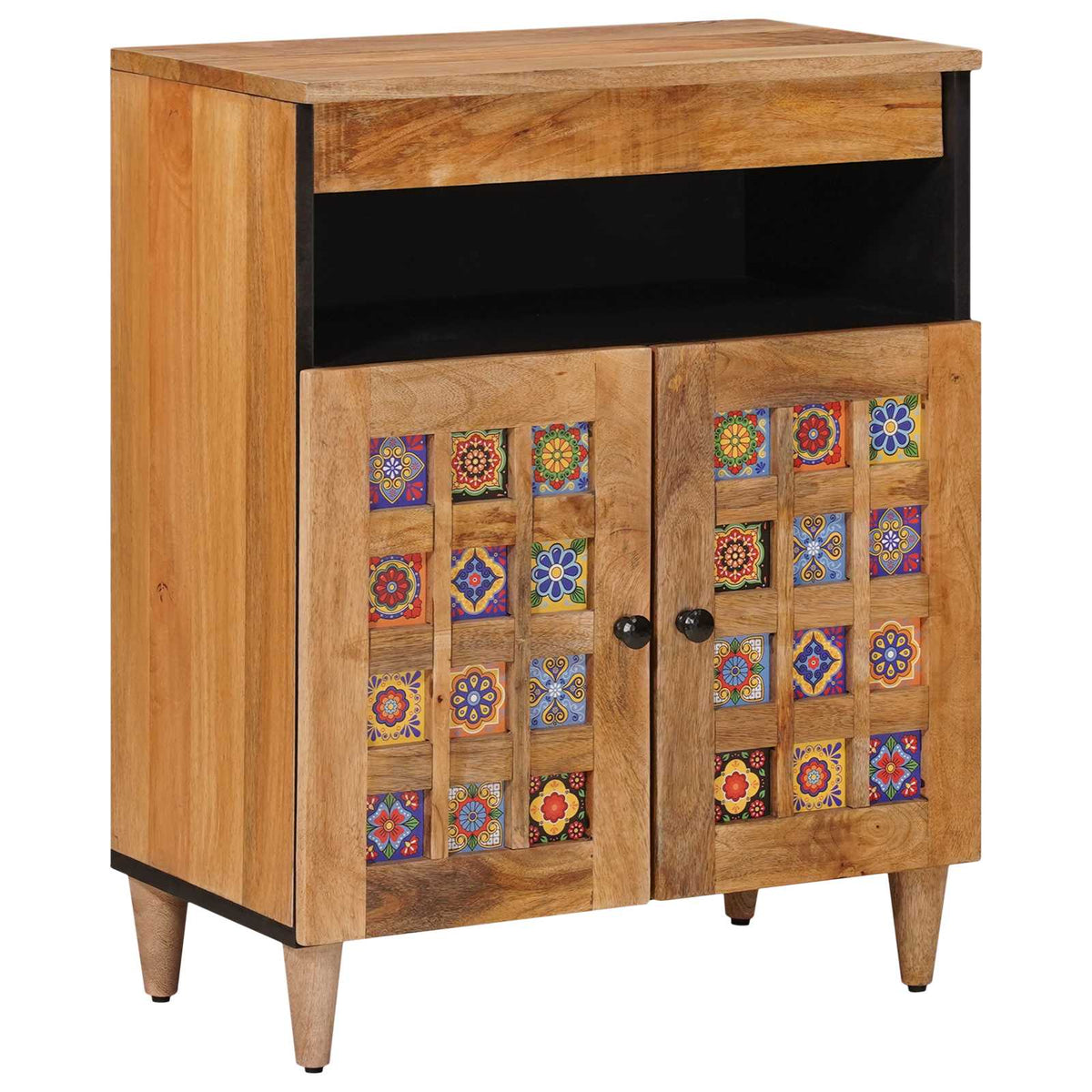 Sideboard Solid Mango Wood in Natural