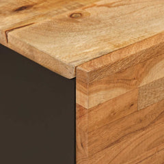vidaXL Bedside Cabinet Brown 40 x 33 x 46 cm Solid Mango Wood 6