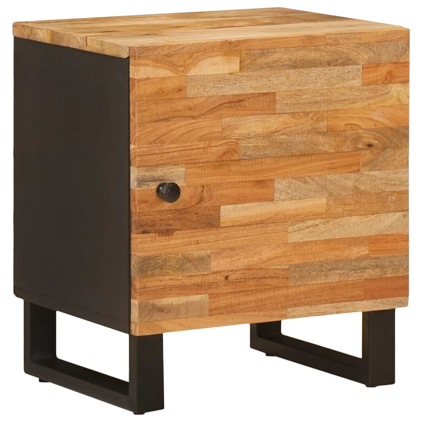 vidaXL Bedside Cabinet Brown 40 x 33 x 46 cm Solid Mango Wood 1