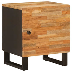 vidaXL Bedside Cabinet Brown 40 x 33 x 46 cm Solid Mango Wood 1
