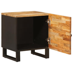 vidaXL Bedside Cabinet Brown 40 x 33 x 46 cm Solid Mango Wood 2