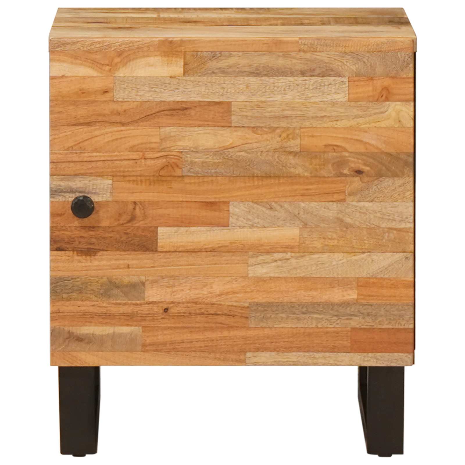 vidaXL Bedside Cabinet Brown 40 x 33 x 46 cm Solid Mango Wood 3