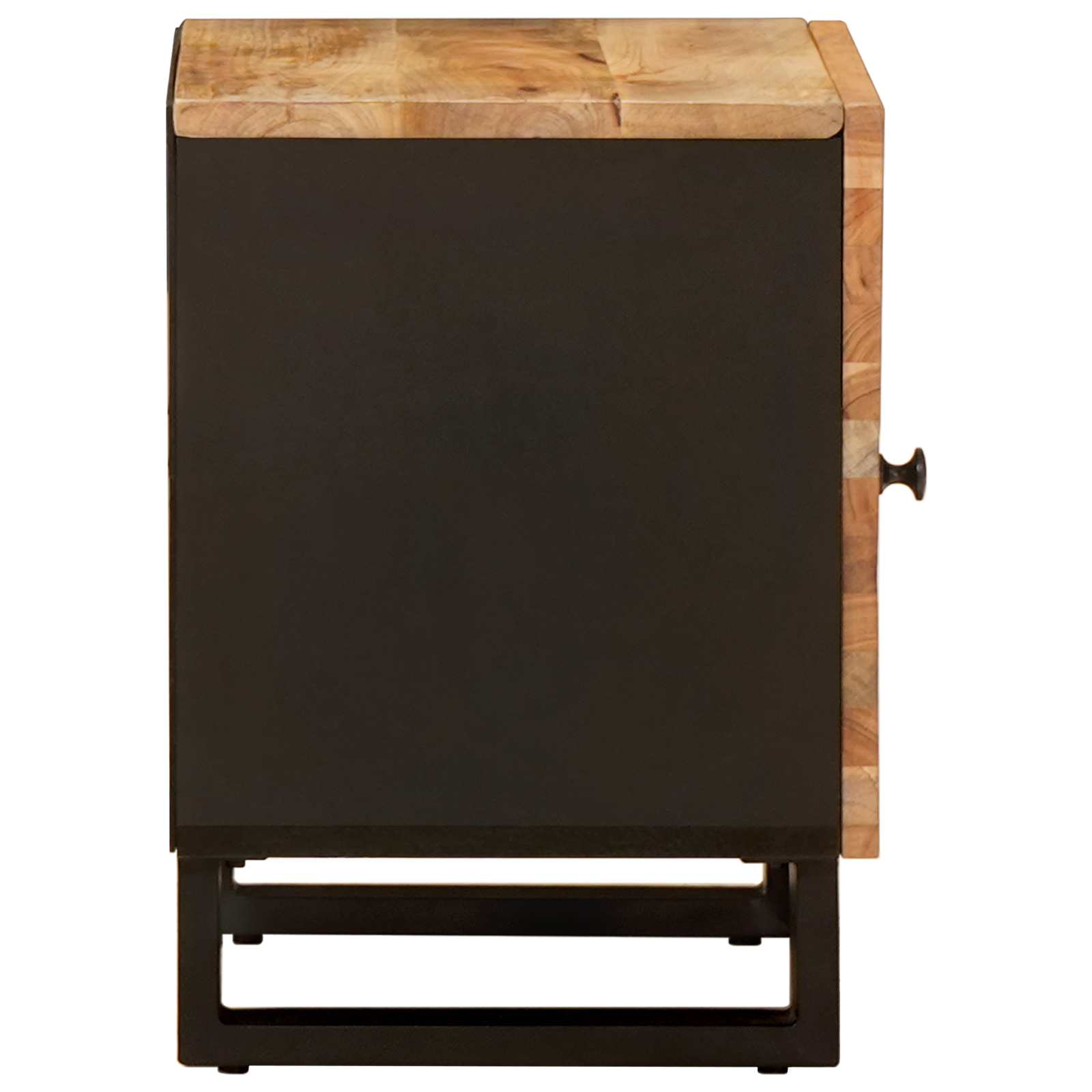 vidaXL Bedside Cabinet Brown 40 x 33 x 46 cm Solid Mango Wood 4