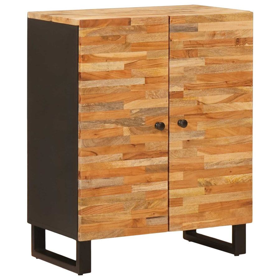 vidaXL Storage Sideboard 60 x 33 x 75 cm Solid Mango Wood Brown 1