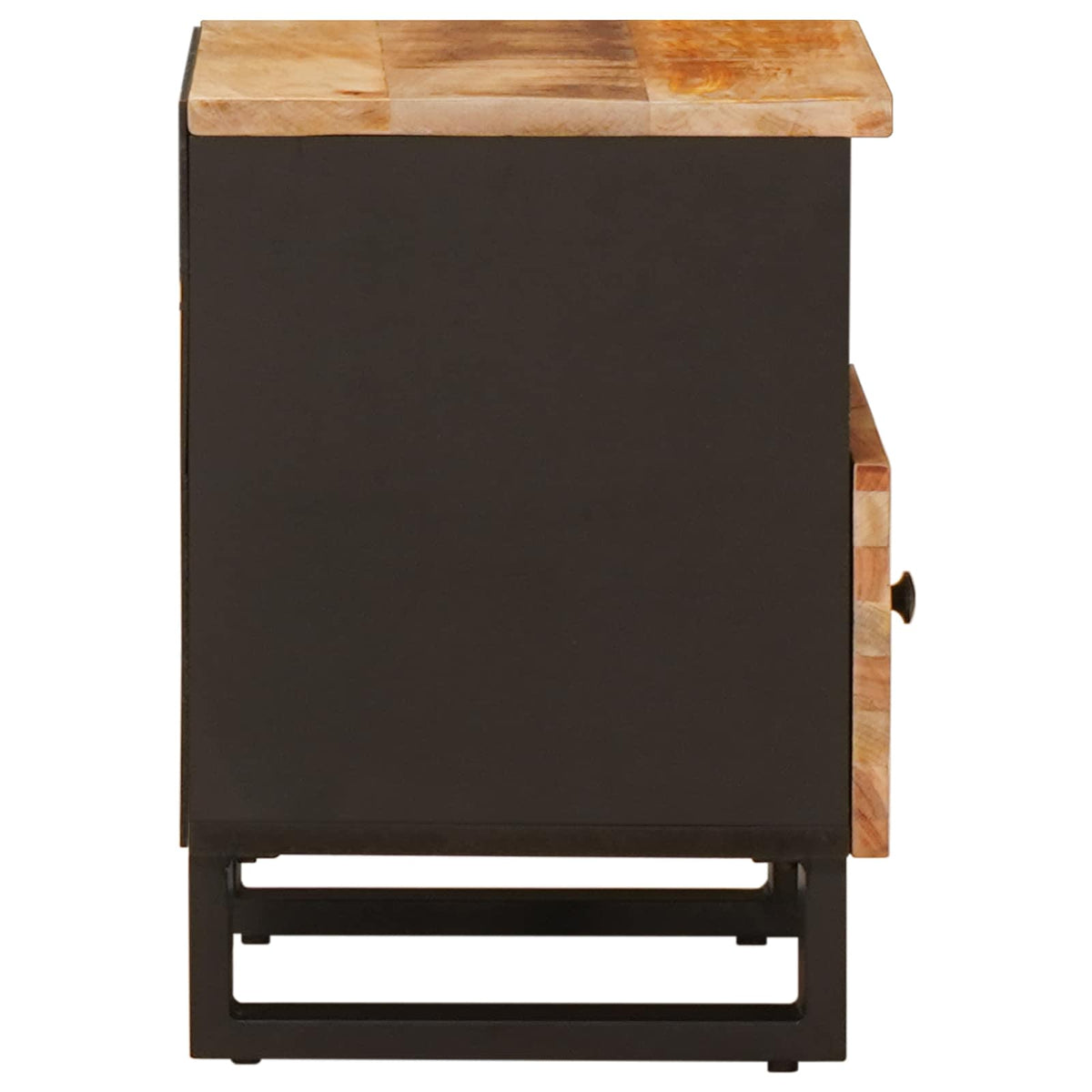 Bed cabinet Brown 40 x 33 x 46 cm Solid Mango Wood 1