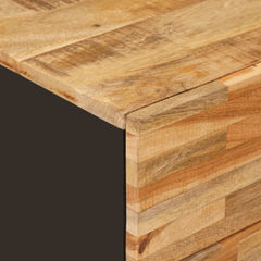 vidaXL Bed cabinet Brown 50 x 33 x 60 cm Solid Mango Wood 6