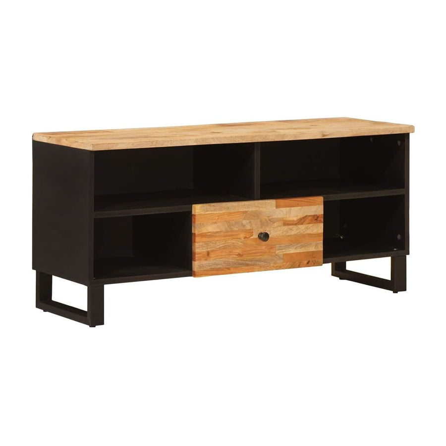TV Cabinet Brown Solid Mango Wood