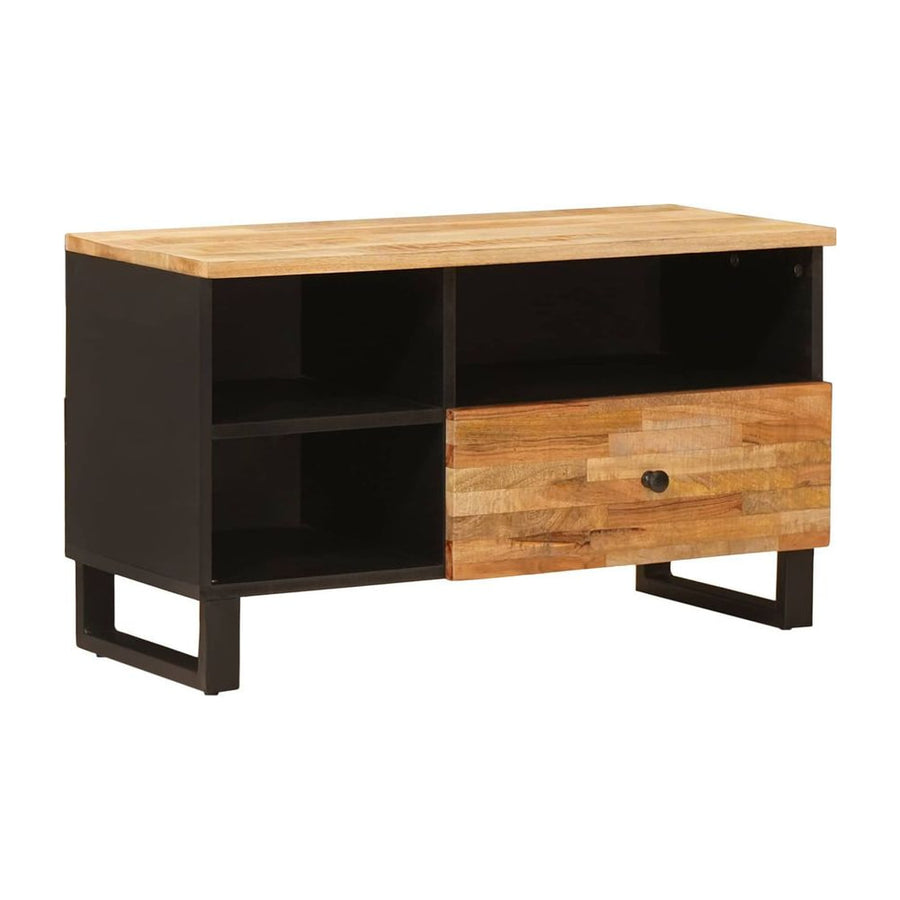 TV Cabinet Brown Solid Mango Wood