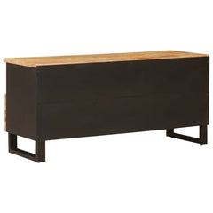 TV Cabinet Corona Brown Solid Mango Wood, image 5