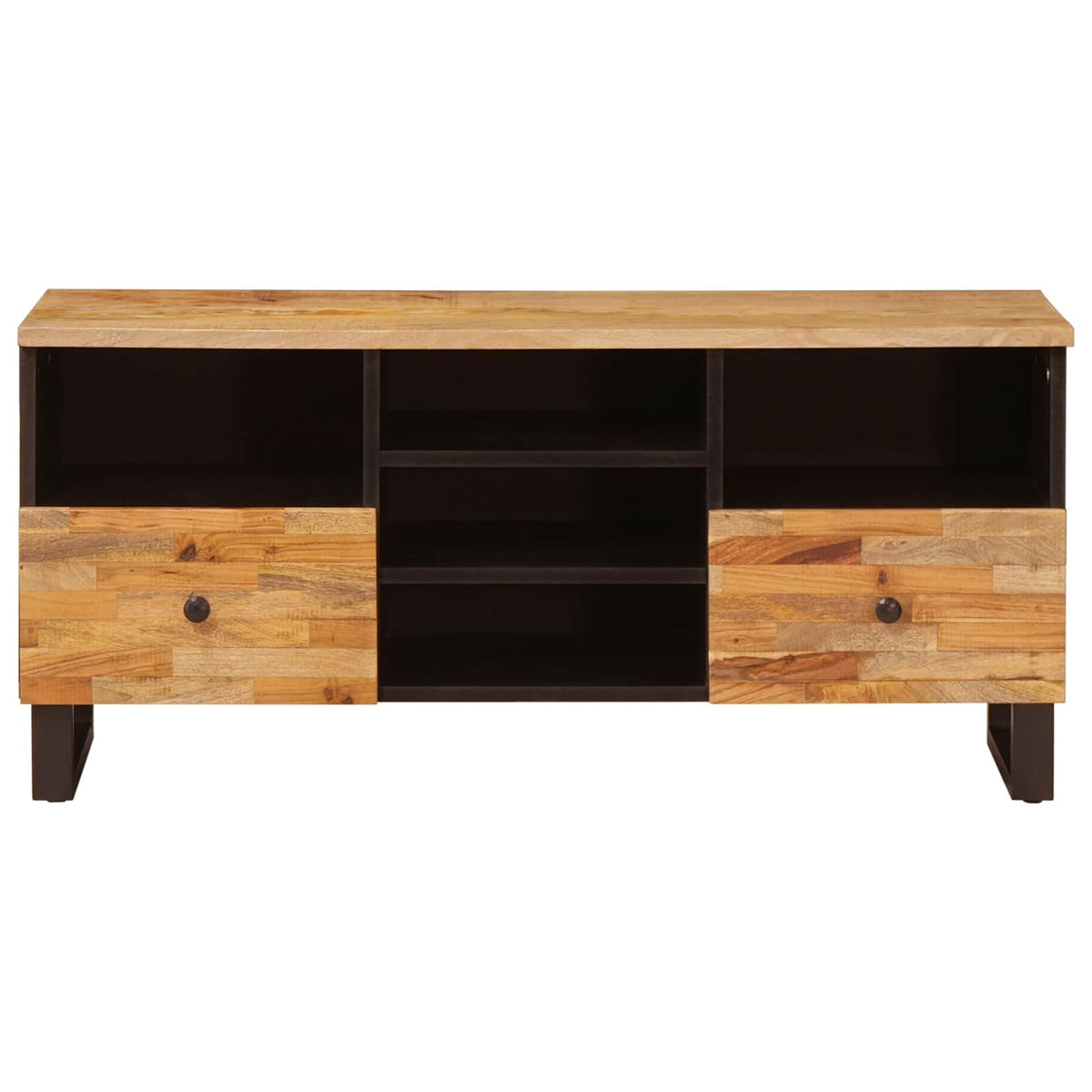 TV Cabinet Corona Brown Solid Mango Wood, image 3