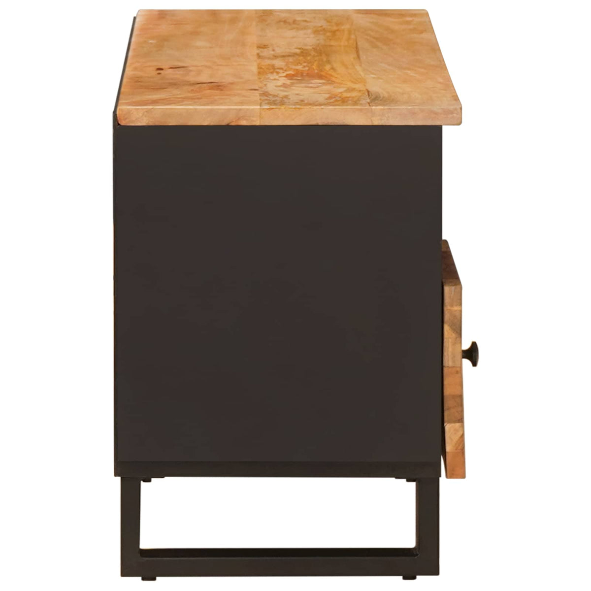 TV Cabinet Corona Brown Solid Mango Wood, image 4