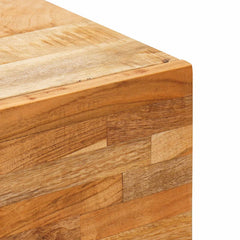 vidaXL Storage Highboard Brown 40 x 33 x 110 cm Solid Mango Wood 6