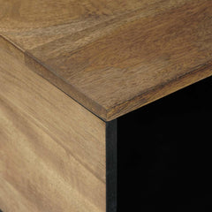 Coffee Table 80 x 50 x 40 cm Solid Mango Wood Brown