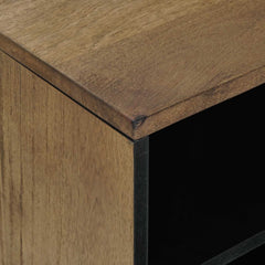 TV Cabinet Brown Solid Mango Wood, image 6