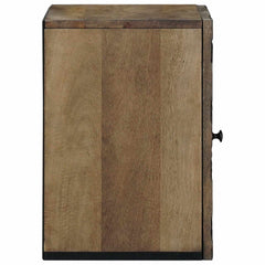 Bathroom Hanging Cabinet 38 x 33.5 x 48 cm Brown