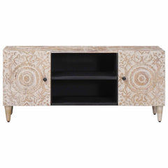 TV Cabinet Solid Mango Wood