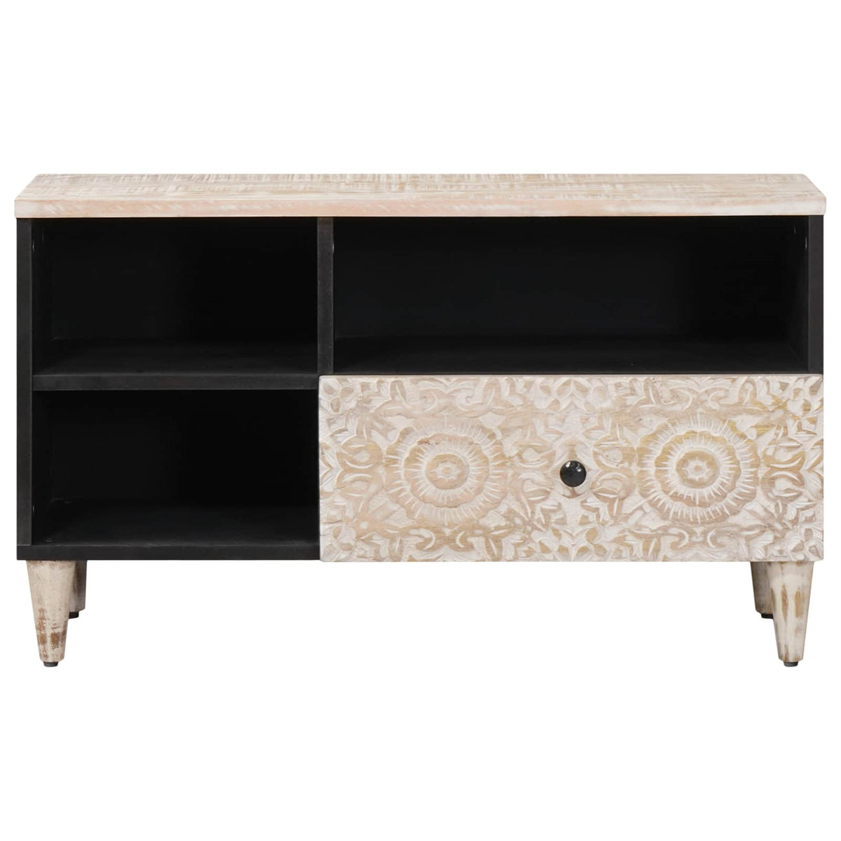 TV Cabinet Solid Mango Wood