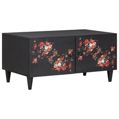 vidaXL Coffee Table Multicolour 80 x 50 x 40 cm Solid Mango Wood 1