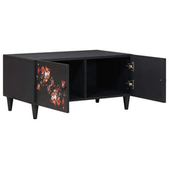 vidaXL Coffee Table Multicolour 80 x 50 x 40 cm Solid Mango Wood 2