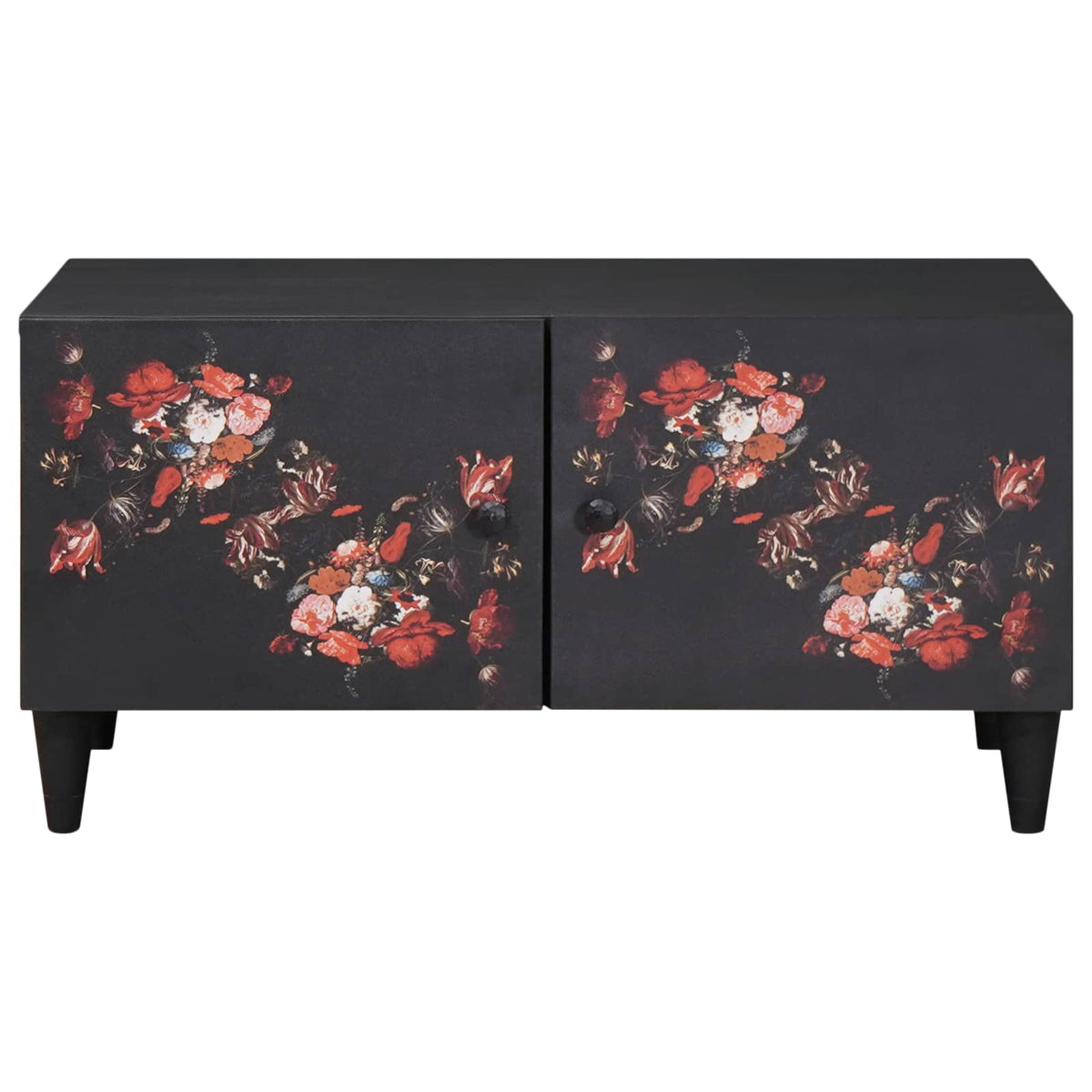 vidaXL Coffee Table Multicolour 80 x 50 x 40 cm Solid Mango Wood 3