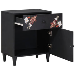 vidaXL Bedside Table Multicolour 50 x 33 x 60 cm Solid Mango Wood 2