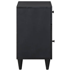 vidaXL Bedside Table Multicolour 50 x 33 x 60 cm Solid Mango Wood 4