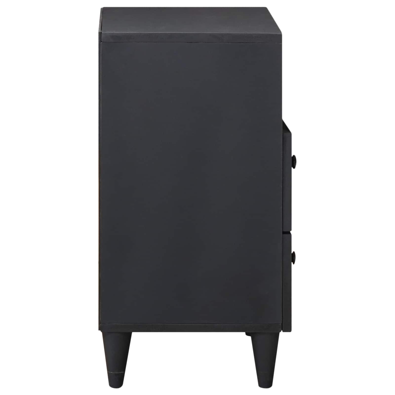 vidaXL Bedside Table Multicolour 50 x 33 x 60 cm Solid Mango Wood 4