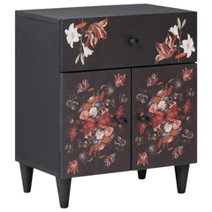 vidaXL Bedside Table Multicolour 50 x 33 x 60 cm Solid Mango Wood 1