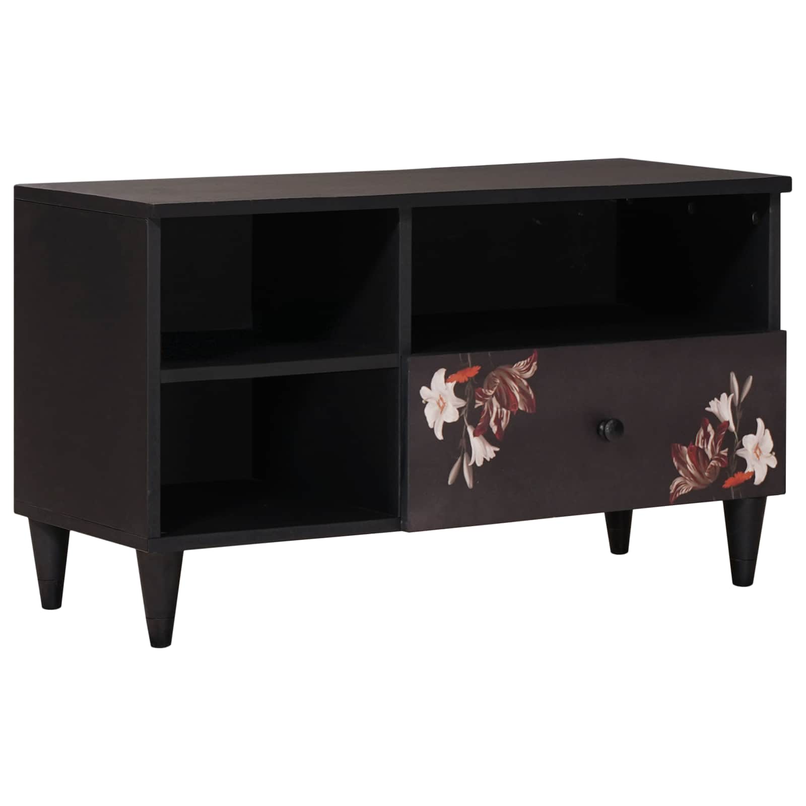 vidaXL Storage Cabinets Multicolour 80 x 33.5 x 46 cm Solid Mango Wood 1