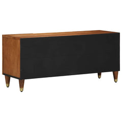 TV Cabinet Honey Brown Solid Mango Wood, image 5