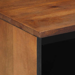 vidaXL TV Cabinet Honey Brown 80 x 33 x 46 cm Solid Mango Wood 6