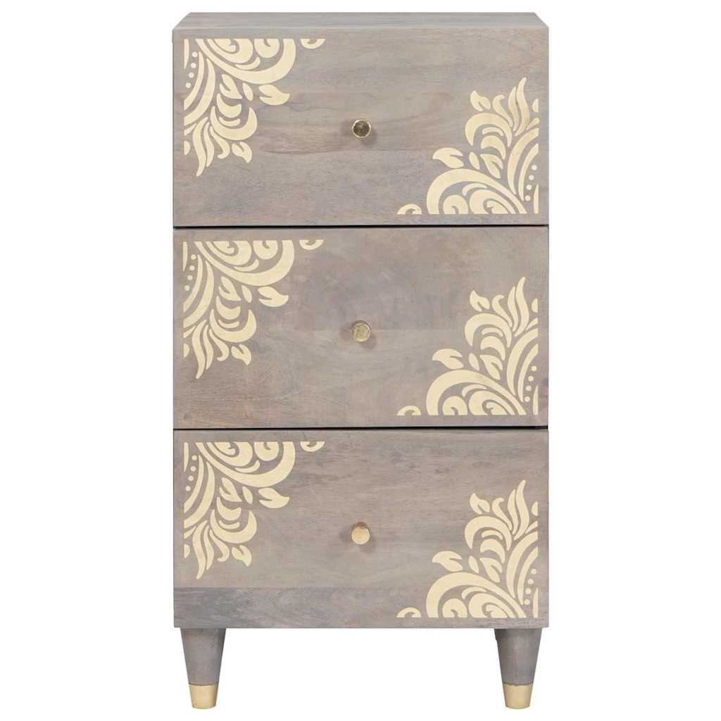Sideboard and Gold Solid Mango Wood
