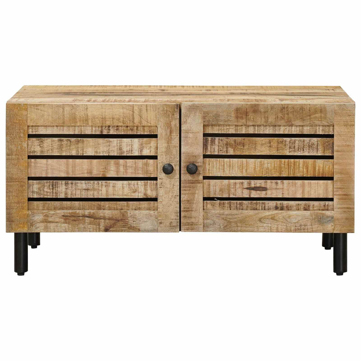 vidaXL Coffee Table Natural 80 x 50 x 40 cm Solid Mango Wood 4