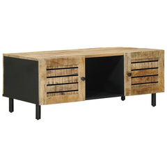 vidaXL Coffee Table Natural 100 x 54 x 40 cm Solid Mango Wood 2