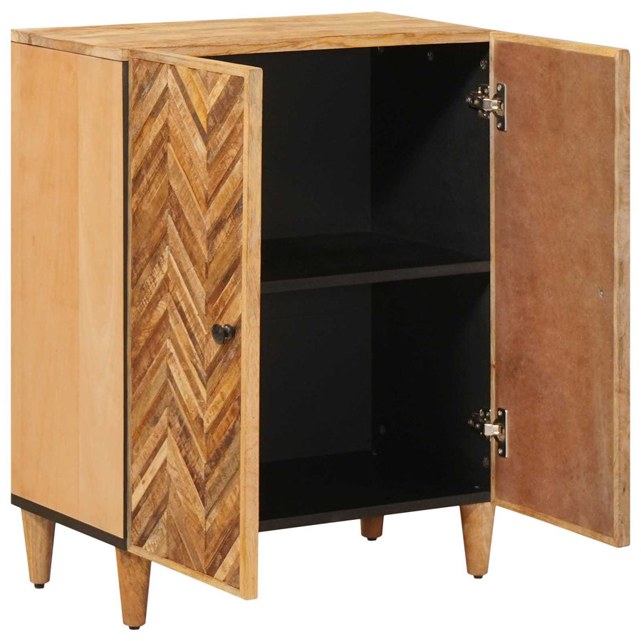 vidaXL Storage Cabinets Brown 60 x 33.5 x 75 cm Solid Mango Wood 2