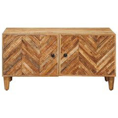 vidaXL Coffee Table Brown 80 x 50 x 40 cm Solid Mango Wood 3