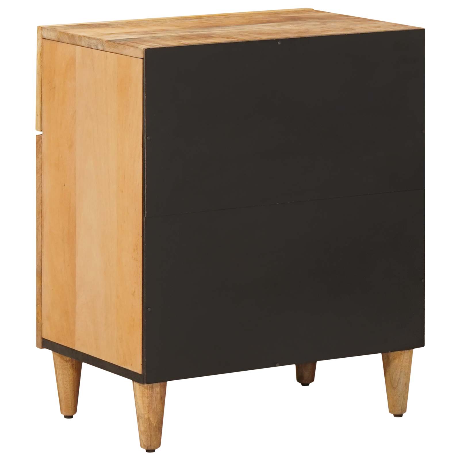 vidaXL Bedside Table Brown 50 x 33 x 60 cm Solid Mango Wood 5