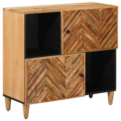 vidaXL Storage Cabinets Brown 80 x 33.5 x 75 cm Solid Mango Wood 1