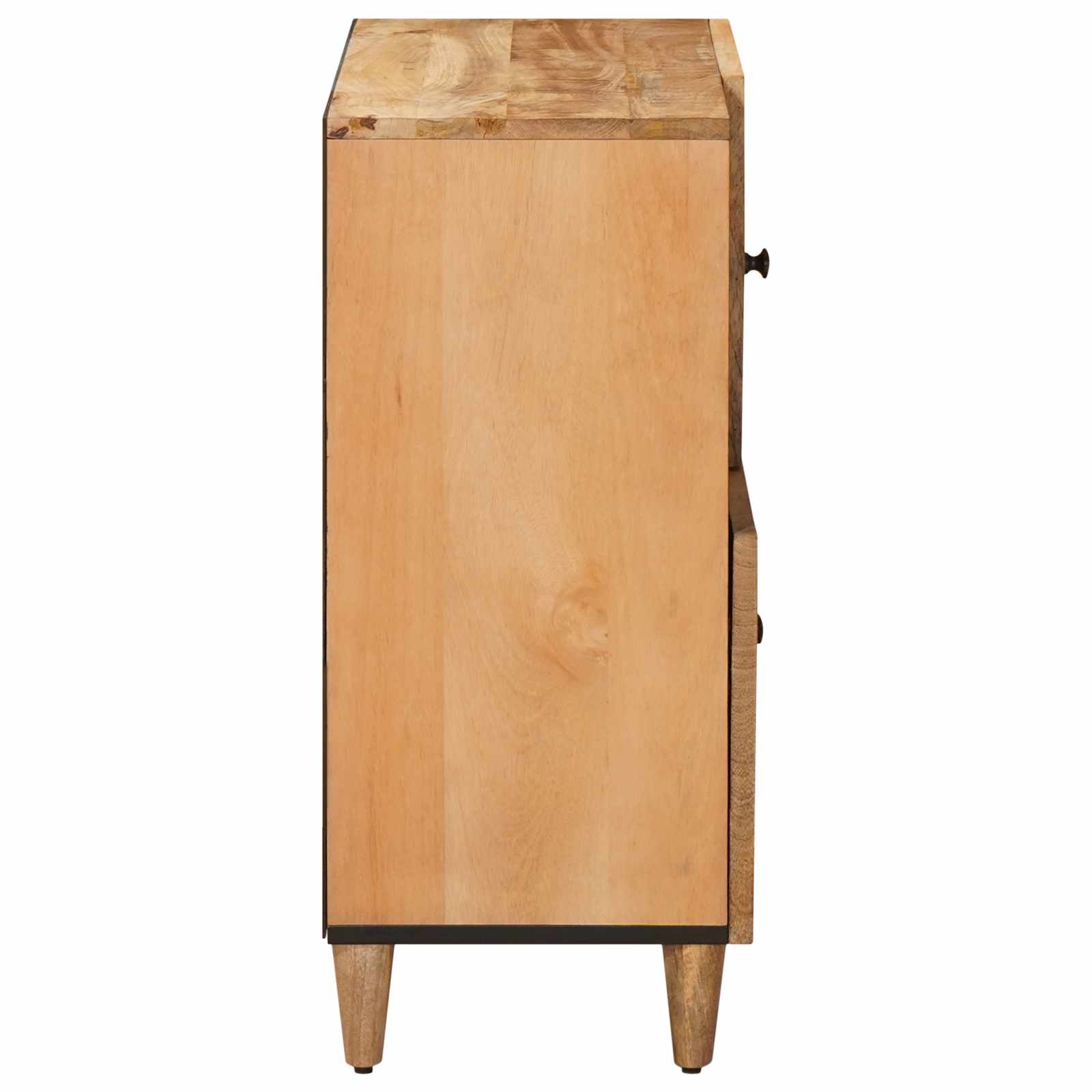 vidaXL Storage Cabinets Brown 80 x 33.5 x 75 cm Solid Mango Wood 4