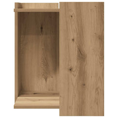 vidaXL Cat Litter Box Enclosure Artisan Oak 42 x 42 x 51 cm 4