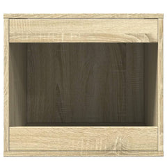 vidaXL Cat Litter Box Enclosure Sonoma Oak 47x59x42 cm Engineered Wood 4