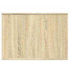 vidaXL Cat Litter Box Enclosure Sonoma Oak 47x59x42 cm Engineered Wood 5