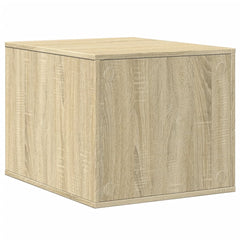 vidaXL Cat Litter Box Enclosure Sonoma Oak 47x59x42 cm Engineered Wood 6