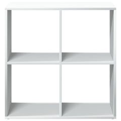 vidaXL Room Divider Bookcase White 69,5x29x69,5 cm Engineered Wood 5