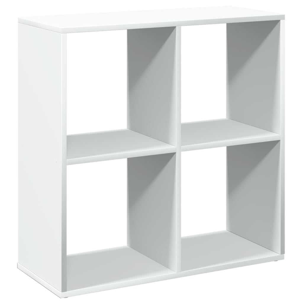 vidaXL Room Divider Bookcase White 69,5x29x69,5 cm Engineered Wood 6