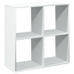 vidaXL Room Divider Bookcase White 69,5x29x69,5 cm Engineered Wood 6