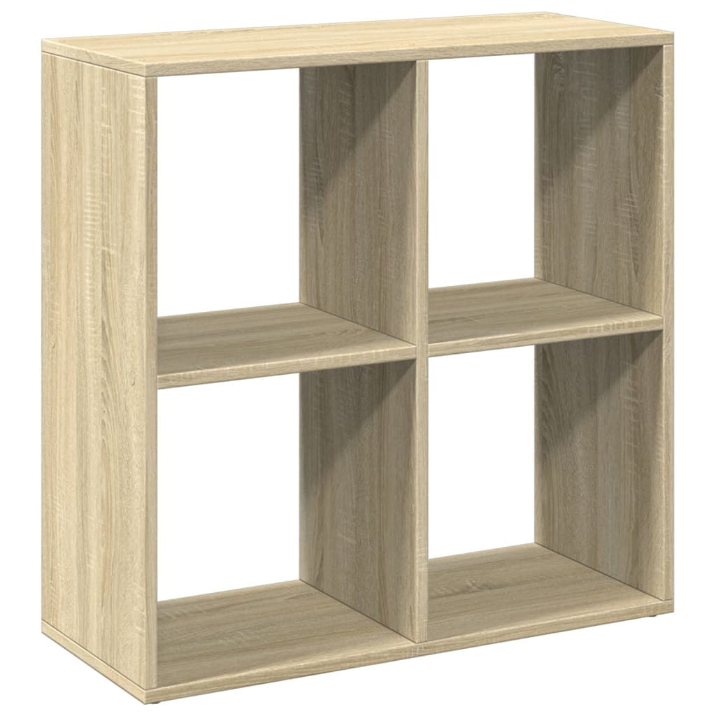 vidaXL Room Divider Bookcase Sonoma Oak 69,5x29x69,5 cm Engineered Wood 6