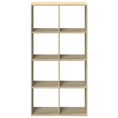 vidaXL Room Divider Bookcase Sonoma Oak 69,5x29x137,5 cm Engineered Wood 5