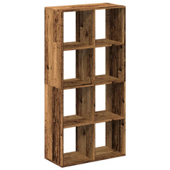 Room Divider Bookcase 69.5x29x137.5 cm Width 69.5 cm Height 137.5 cm Old wood