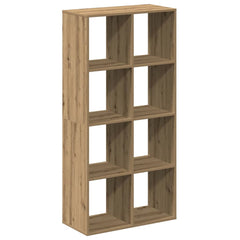 vidaXL Room Divider Bookcase Artisan Oak 69,5x29x137,5 cm Engineered Wood 2